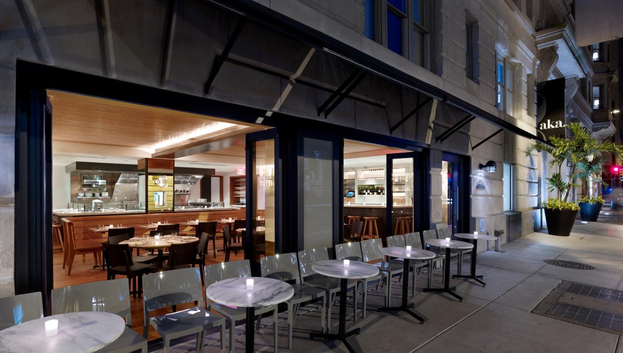 Hotel Aka Rittenhouse Square Филадельфия Ресторан фото