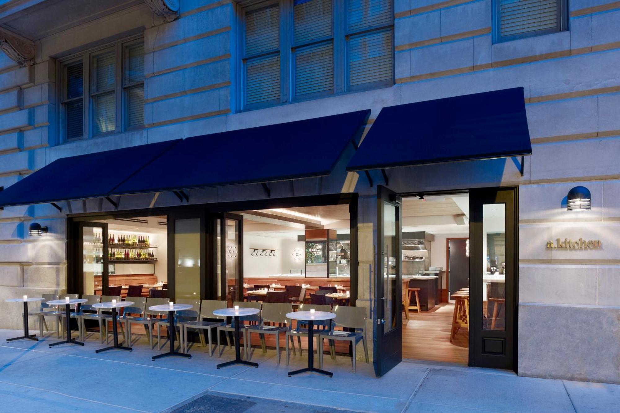 Hotel Aka Rittenhouse Square Филадельфия Ресторан фото
